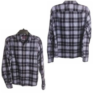 UNTUCKit Blue Plaid Wrinkle Free Shirt